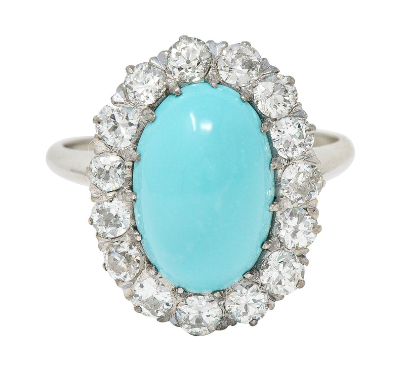 Designer 9ct Yellow Gold and Turquoise Cabochon Ring - Rings from Cavendish  Jewellers Ltd UK